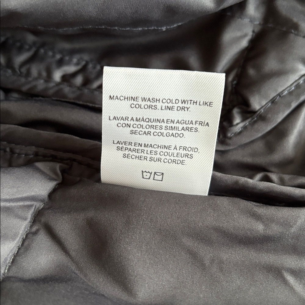 Recreation by Thread & Supply Tabitha Jacket Women’s Dark Gray Collarless Size L - Picture 10 of 12